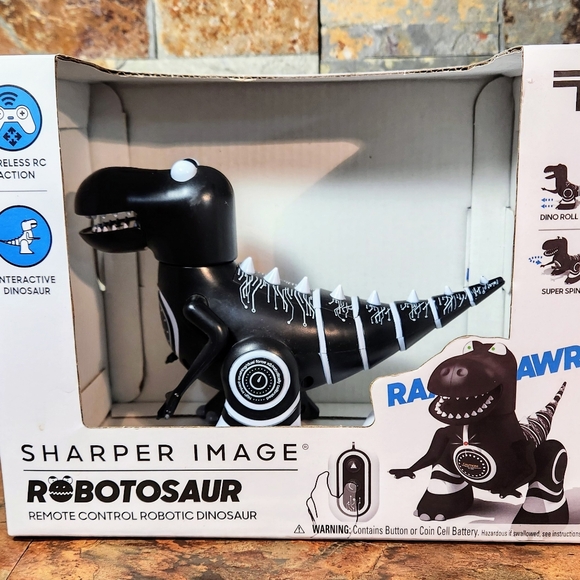 sharper image • Robotosaurus • Interactive Dinosaur •Remote Control Robotic Dino - Picture 2 of 6